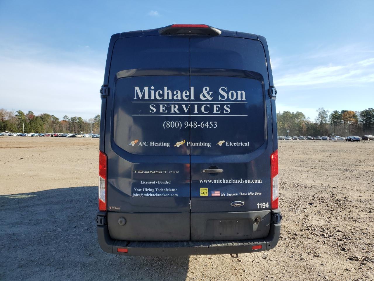 2020 Ford Transit T-250 Delivery Van VIN: 1FTBR3X86LKA65617 Lot: 91684045