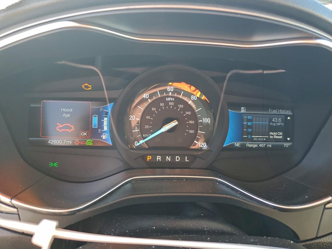 2018 Ford Fusion S Hybrid VIN: 3FA6P0UU8JR100129 Lot: 93633095