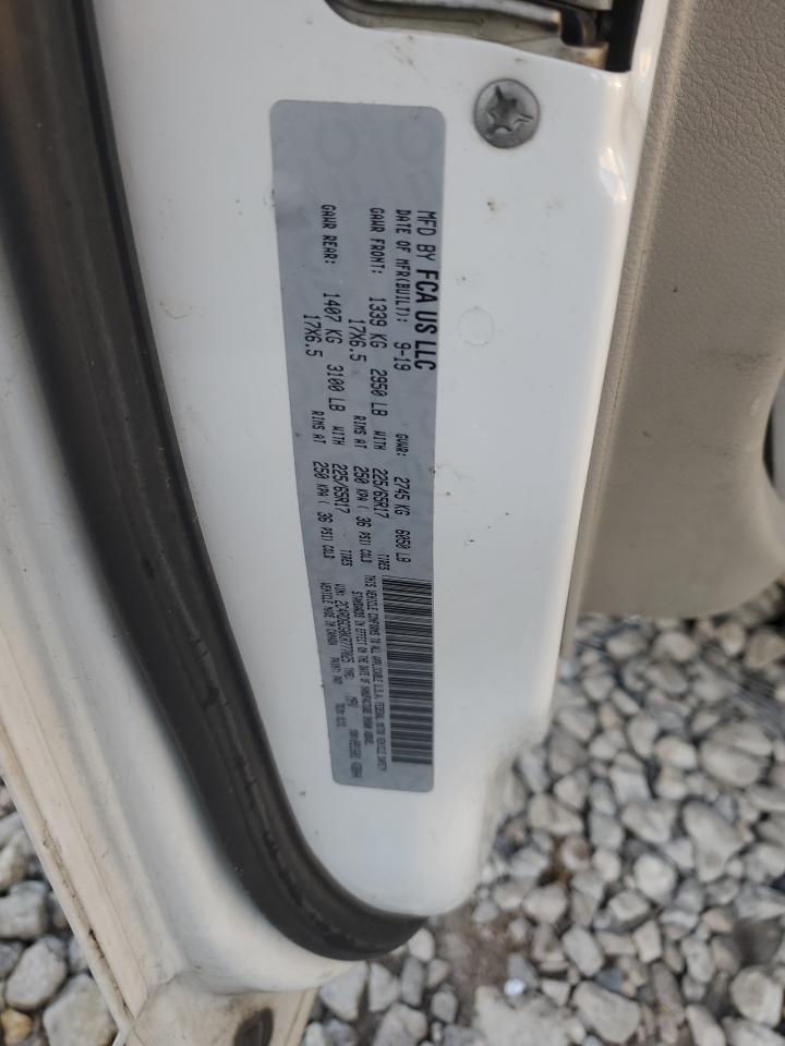 2019 Dodge Grand Caravan Sxt VIN: 2C4RDGCG0KR777025 Lot: 92704075