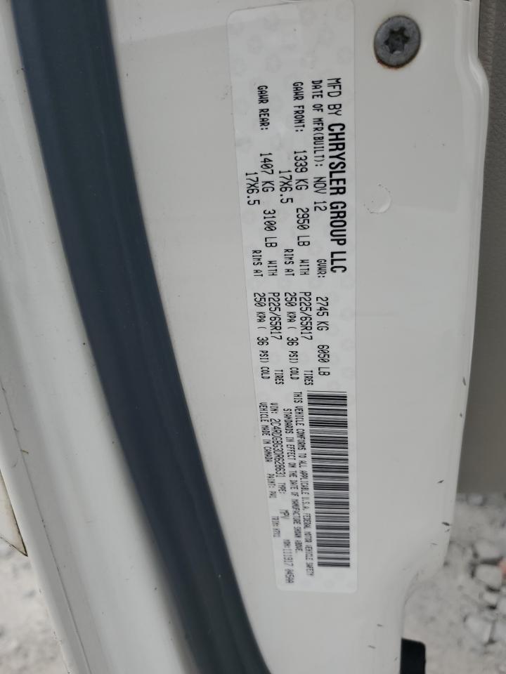 2013 Dodge Grand Caravan Se VIN: 2C4RDGBG3DR628631 Lot: 93865675