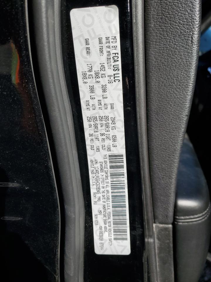 2017 Dodge Durango Sxt VIN: 1C4RDJAG6HC639345 Lot: 91801575