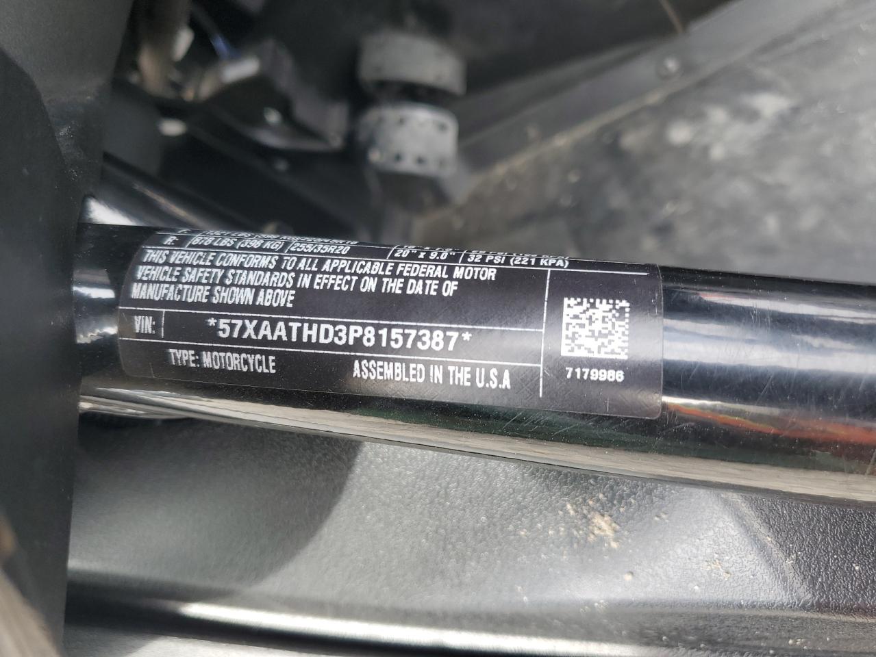 2023 Polaris Slingshot S With Technology Package VIN: 57XAATHD3P8157387 Lot: 90364145