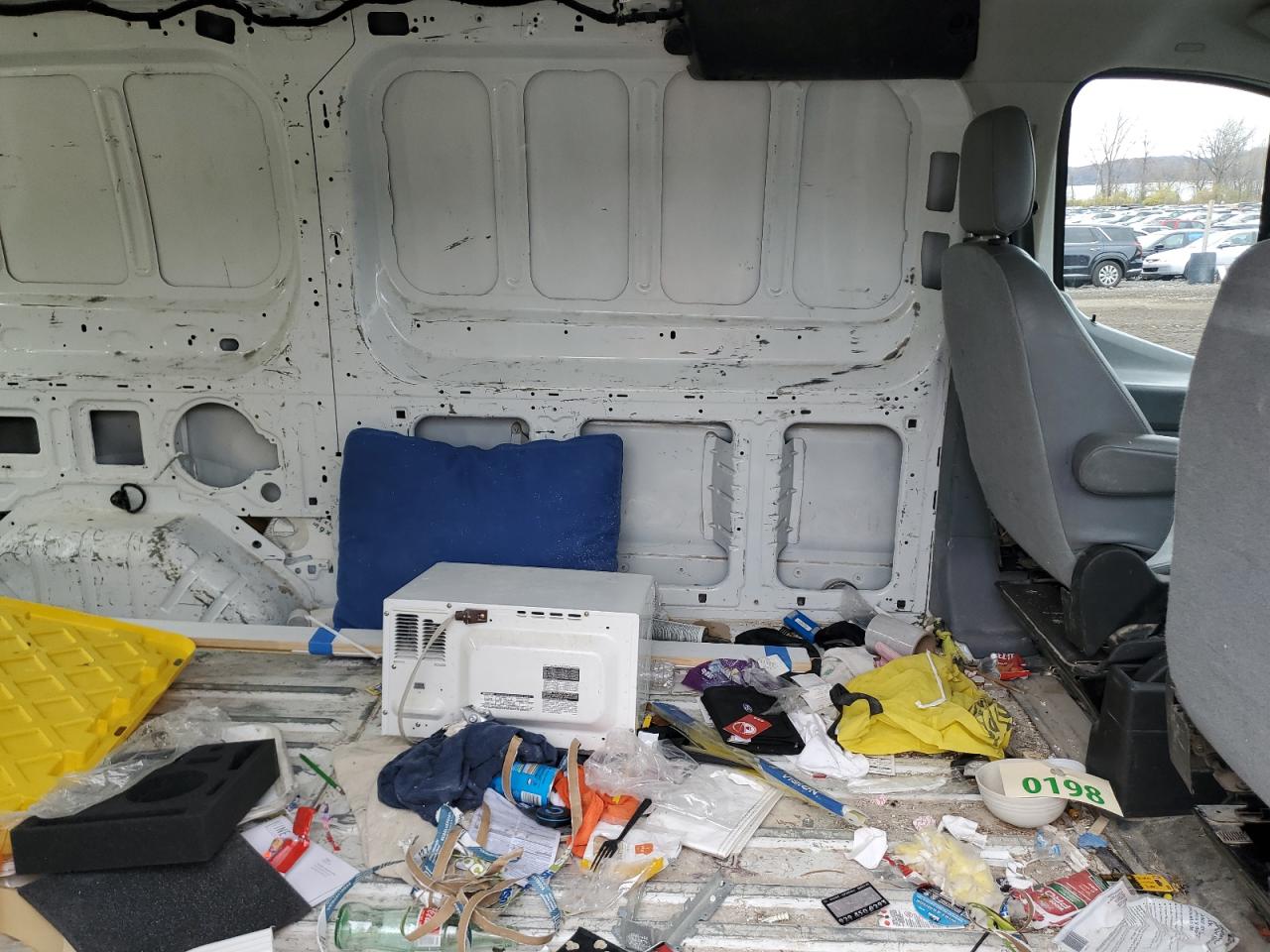 2019 Ford Transit T-150 VIN: 1FTYE1ZM1KKA01231 Lot: 92789705