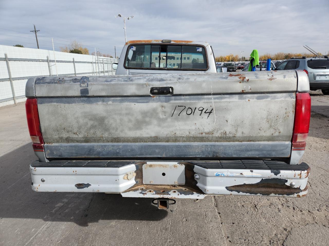 1991 Ford F250 VIN: 2FTHF26G1MCA48459 Lot: 91116745