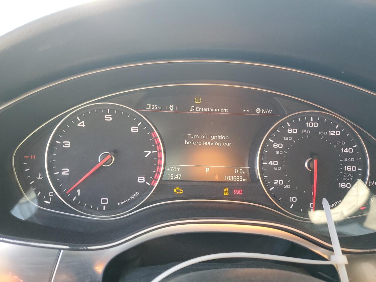 2012 Audi A7 Premium VIN: WAUWGCFC4CN144454 Lot: 92414525