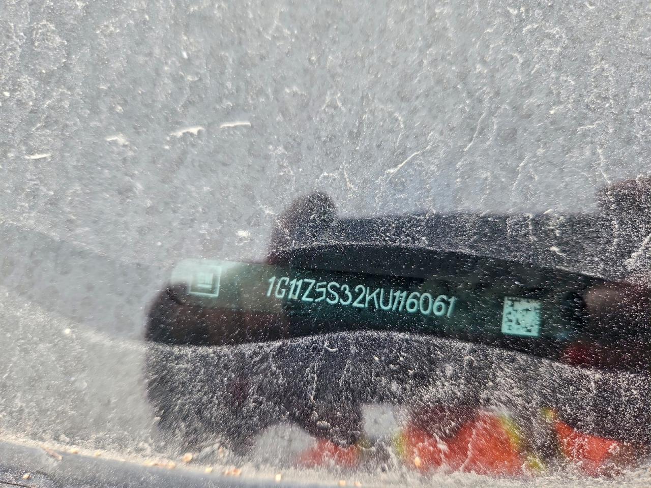 2019 Chevrolet Impala Lt VIN: 1G11Z5S32KU116061 Lot: 94101145