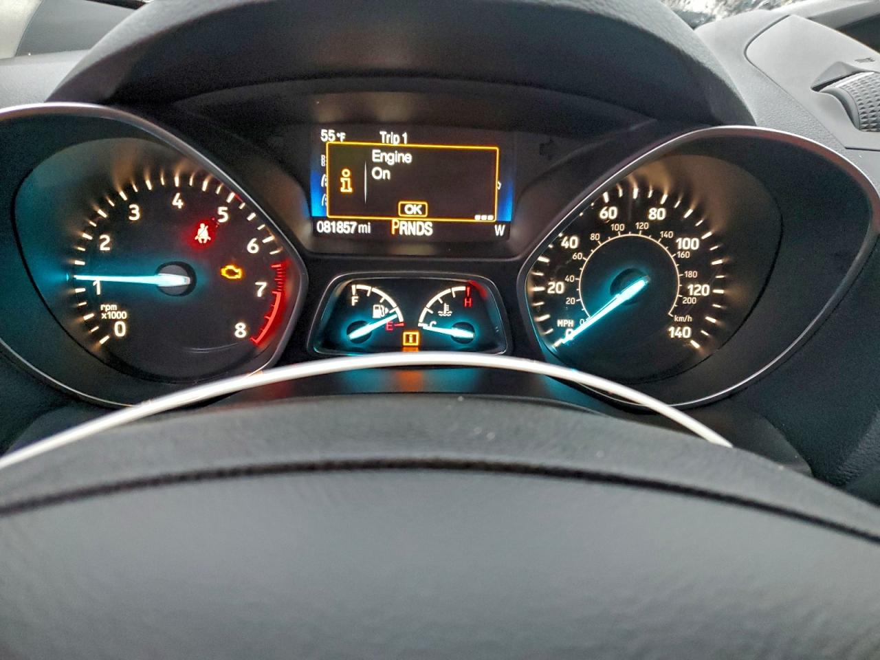 2017 Ford Escape S VIN: 1FMCU0F75HUD64873 Lot: 94693275