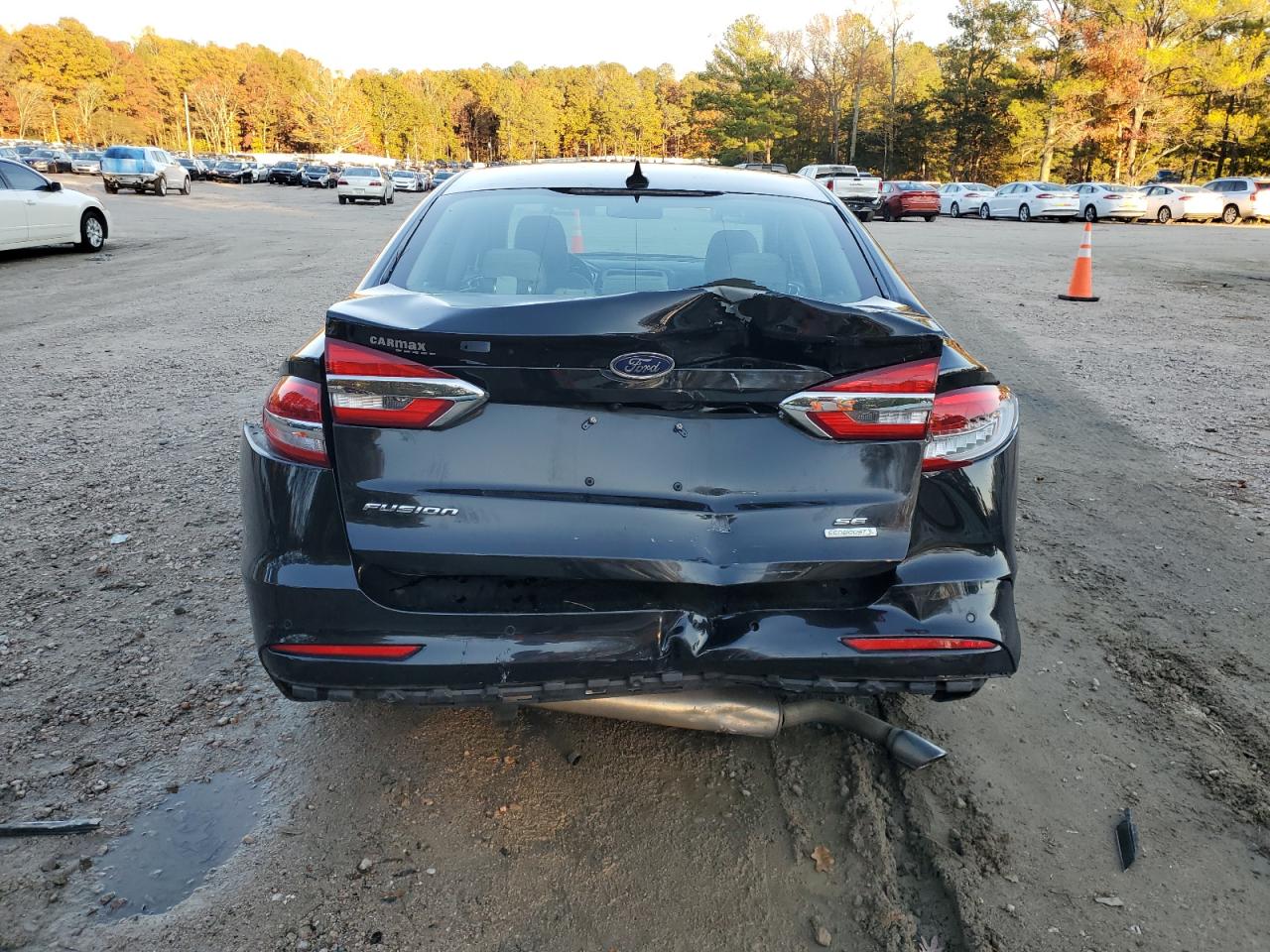 2020 Ford Fusion Se VIN: 3FA6P0HD8LR195594 Lot: 90470145