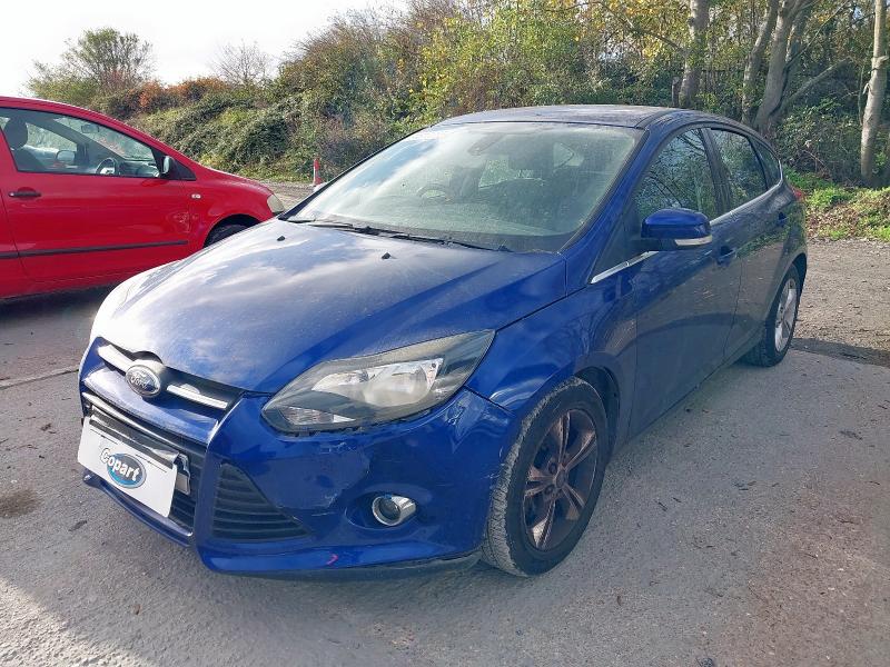 2014 FORD FOCUS 1.6 125 ZETEC 5DR POWERSHIFT for sale at Copart SANDWICH