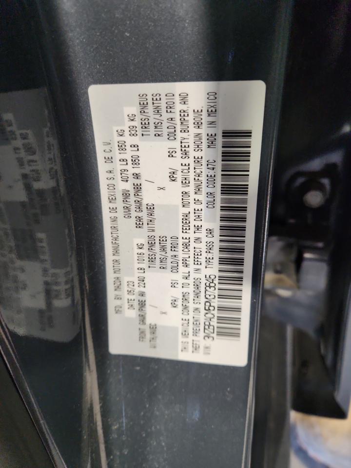 2023 Mazda 3 Preferred VIN: 3MZBPACM5PM373645 Lot: 92848025