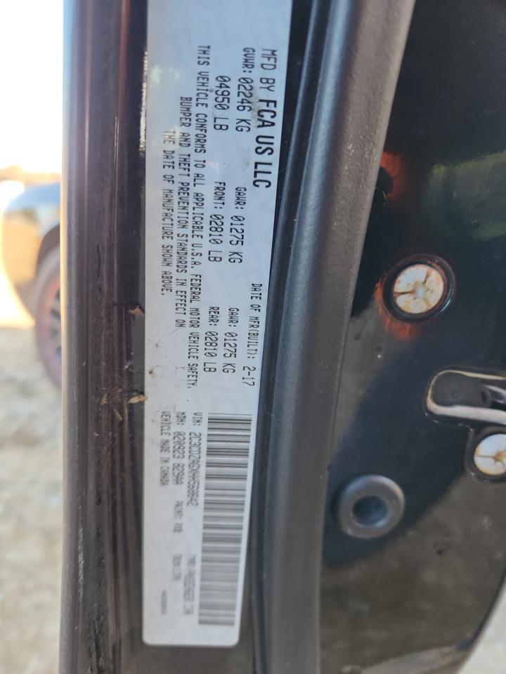 2017 Dodge Challenger Sxt VIN: 2C3CDZAGXHH568642 Lot: 91779045