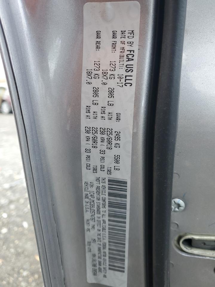 2018 Jeep Cherokee Latitude VIN: 1C4PJMCB9JD574767 Lot: 91450235