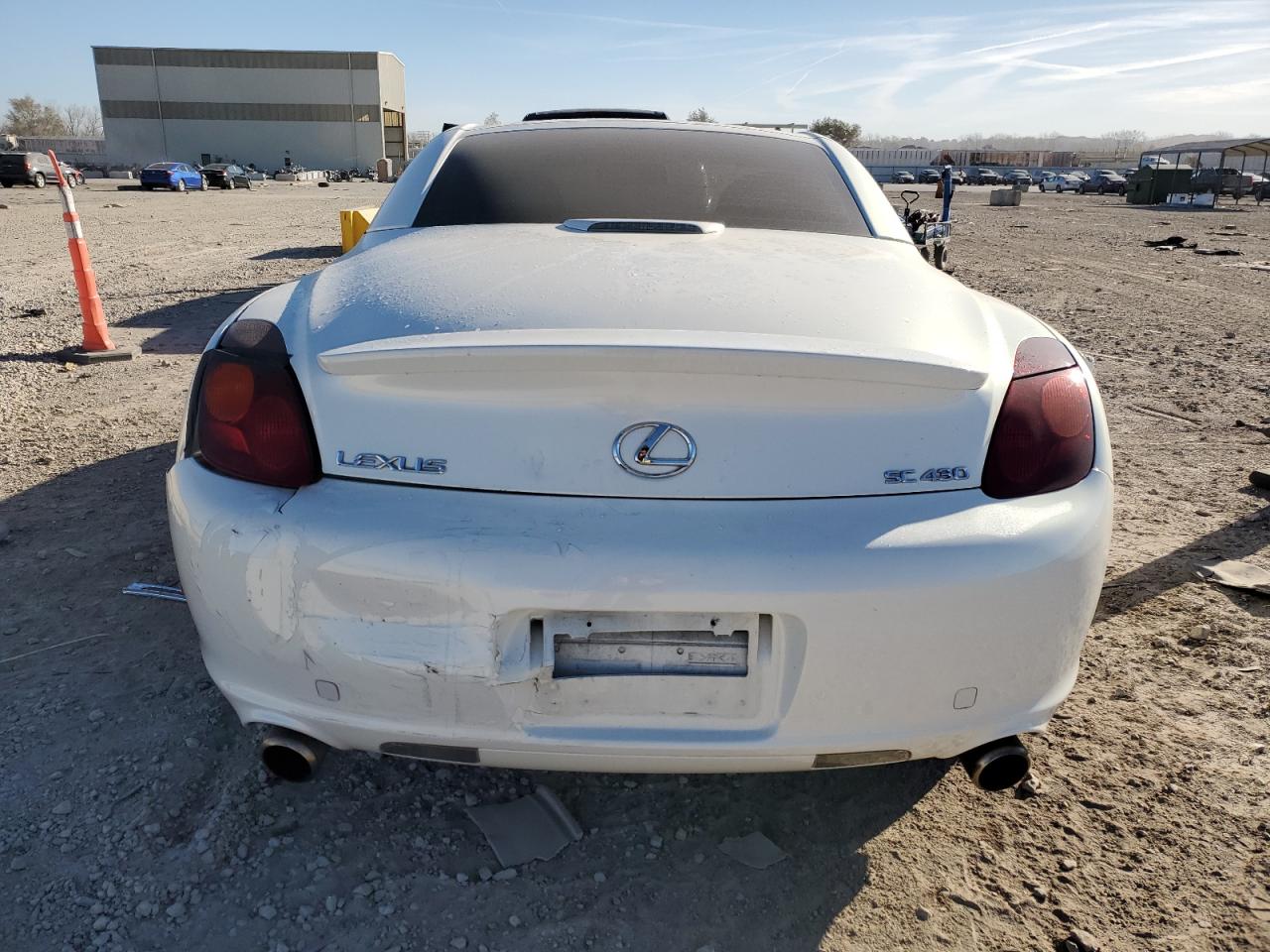 2003 Lexus Sc 430 VIN: JTHFN48Y030036996 Lot: 92243575