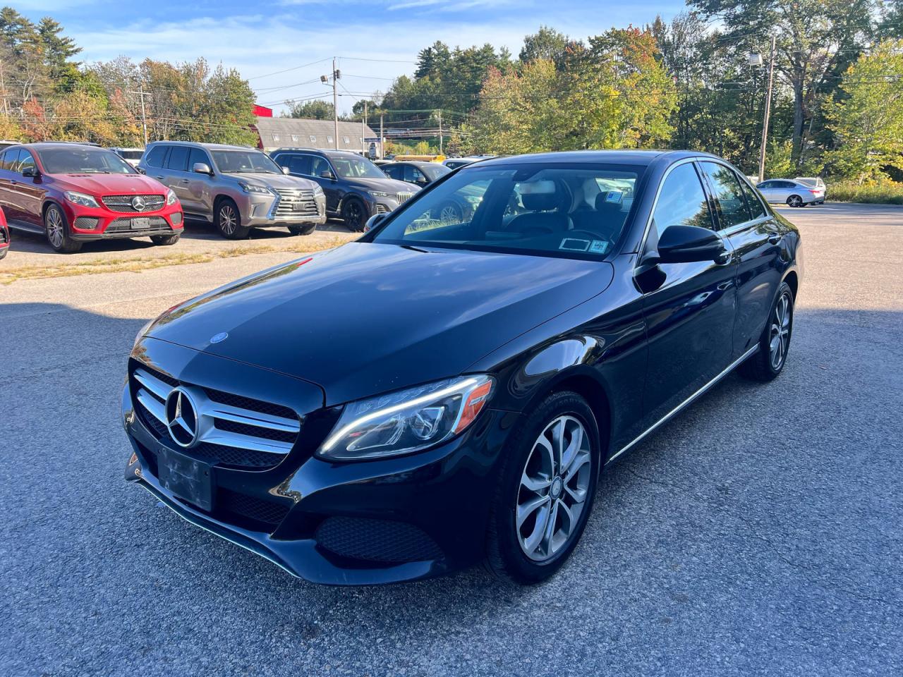 2017 Mercedes-Benz C 300 4Matic black  gas 55SWF4KB6HU180997 photo #3