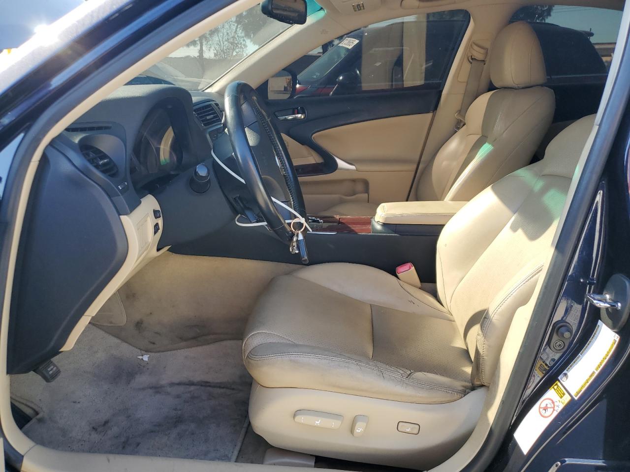 2007 Lexus Is 250 VIN: JTHBK262372052694 Lot: 92066905