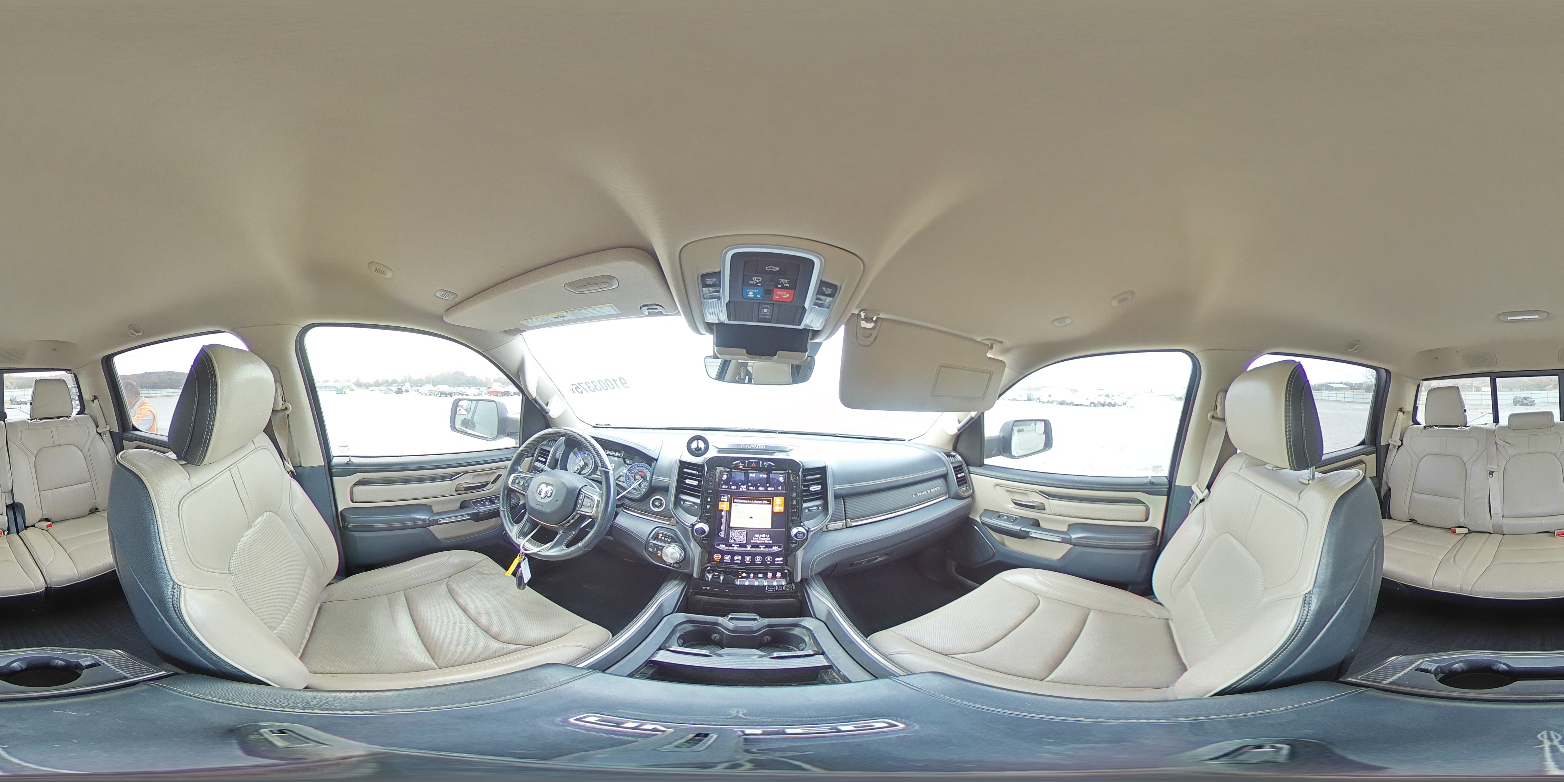 2019 Ram 1500 Limited VIN: 1C6SRFHT8KN738402 Lot: 91003375