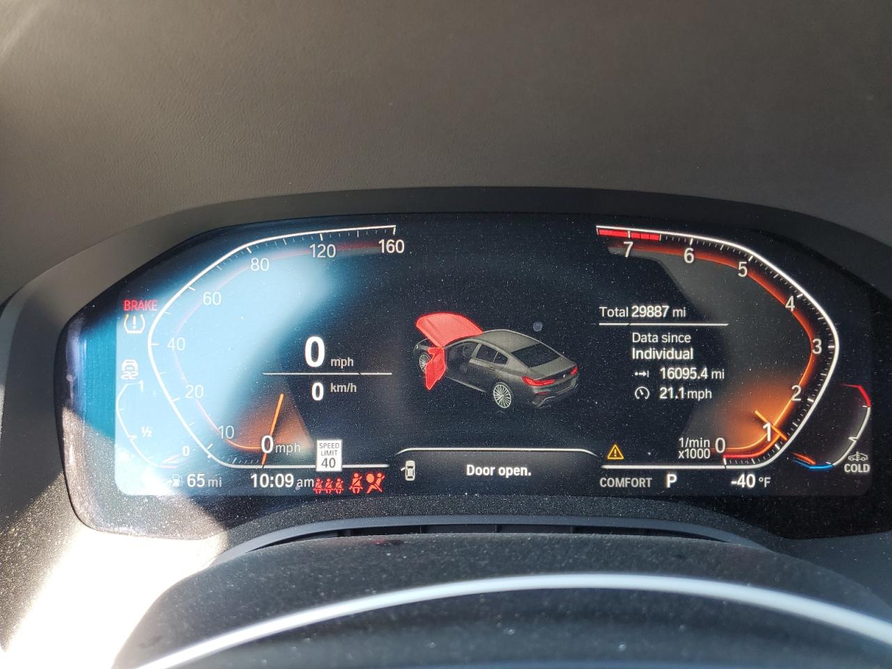 2023 BMW 840I VIN: WBAGV2C04PCM45449 Lot: 91686385