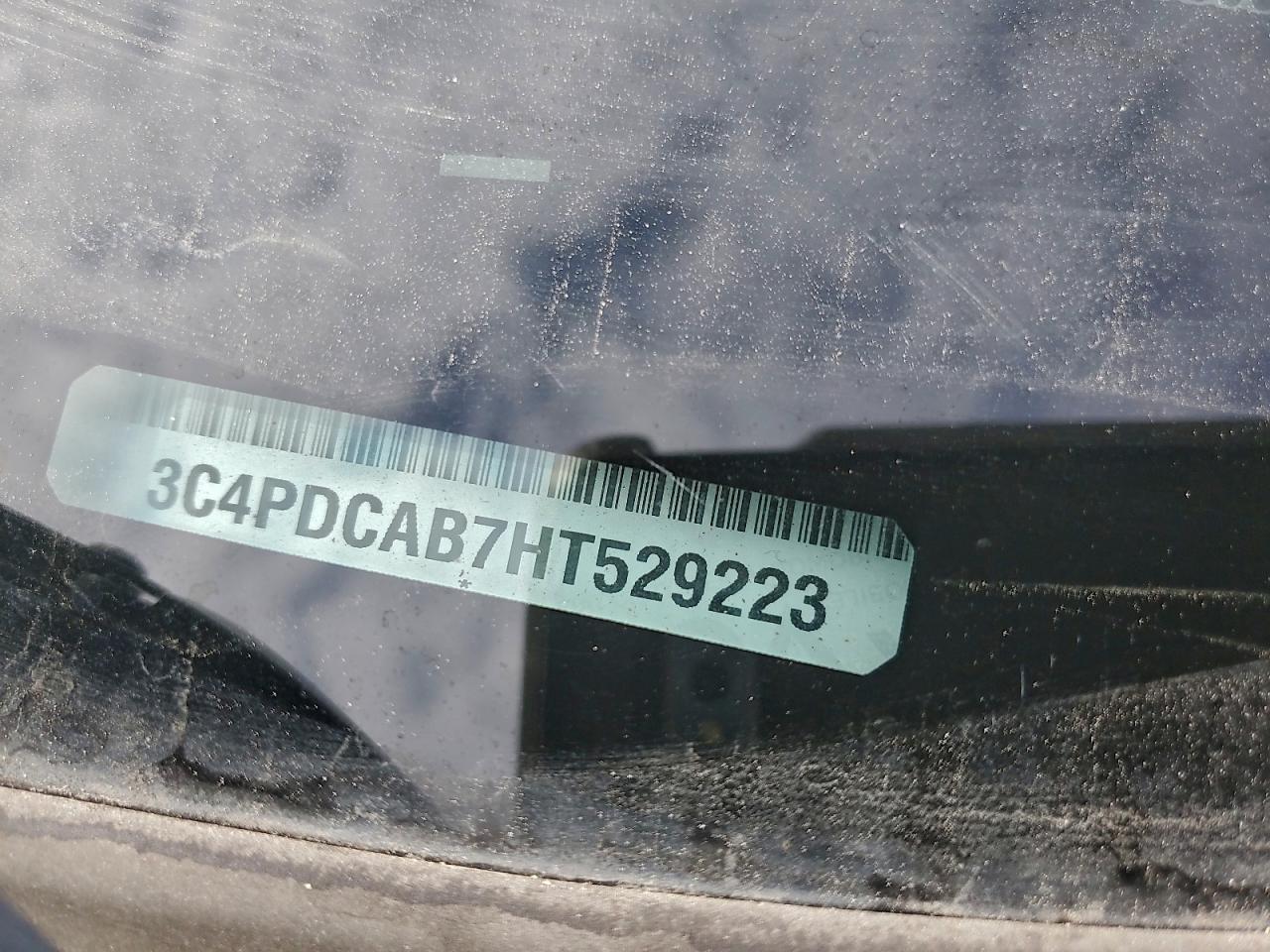 2017 Dodge Journey Se VIN: 3C4PDCAB7HT529223 Lot: 94055725