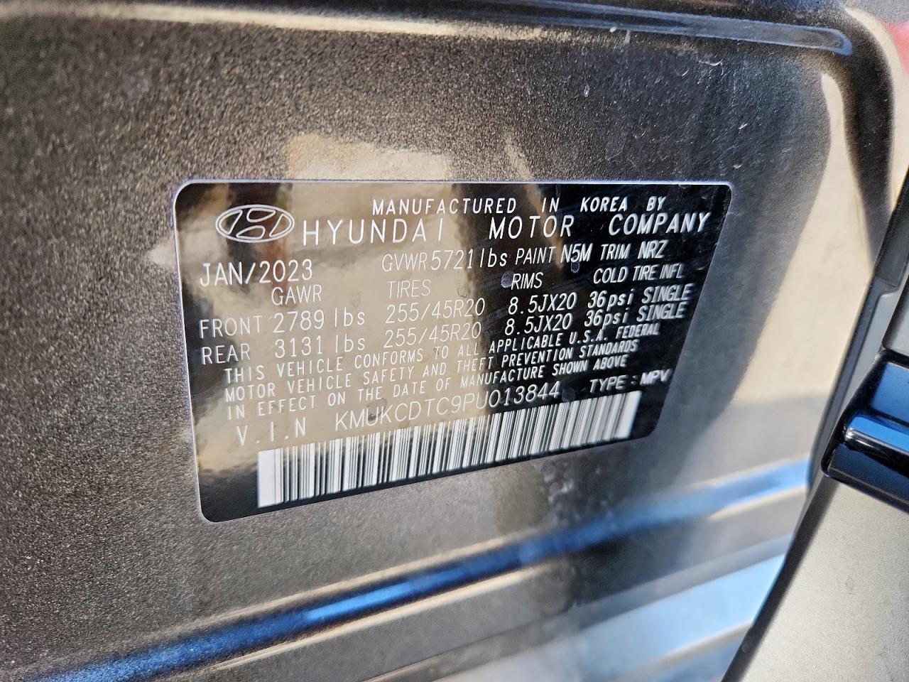 2023 Genesis Gv60 Advanced VIN: KMUKCDTC9PU013844 Lot: 92310595