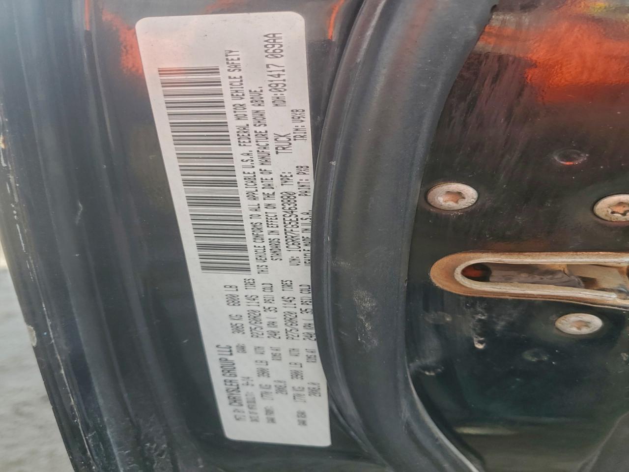 2014 Ram 1500 St VIN: 1C6RR7FG5ES463880 Lot: 94331915