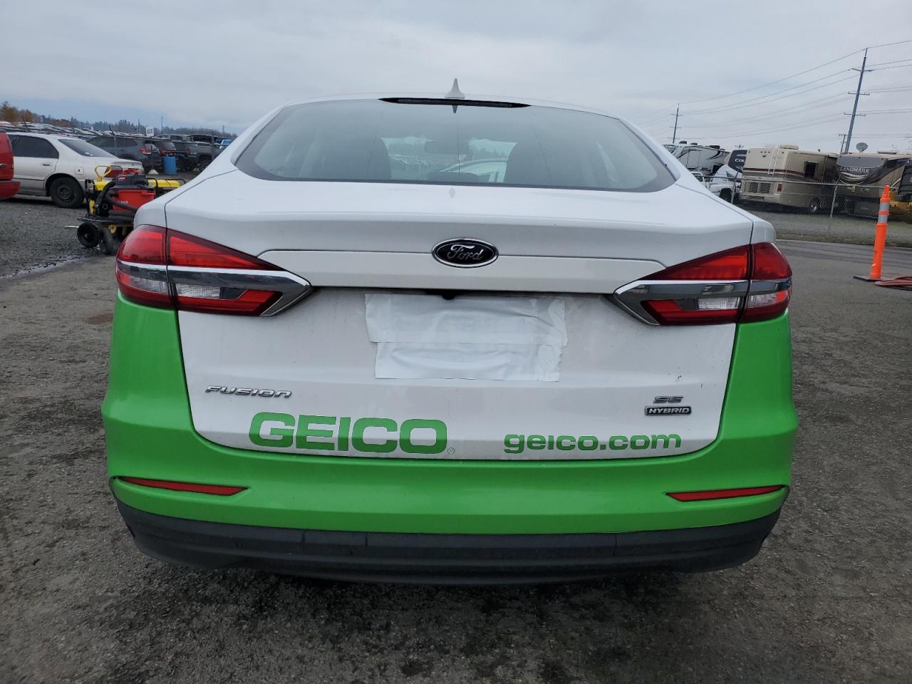 2025 Ford Fusion Se VIN: 3FA6P0LU0LR195645 Lot: 91738315