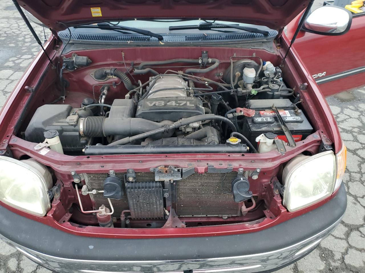 2002 Toyota Tundra Access Cab VIN: 5TBBT44172S239516 Lot: 93599785