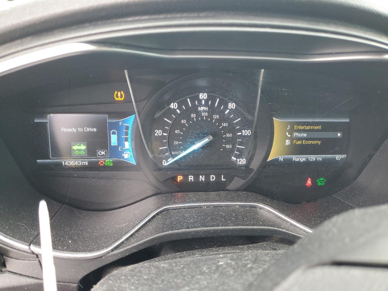 2017 Ford Fusion Titanium Hev VIN: 3FA6P0RU9HR234960 Lot: 92124825