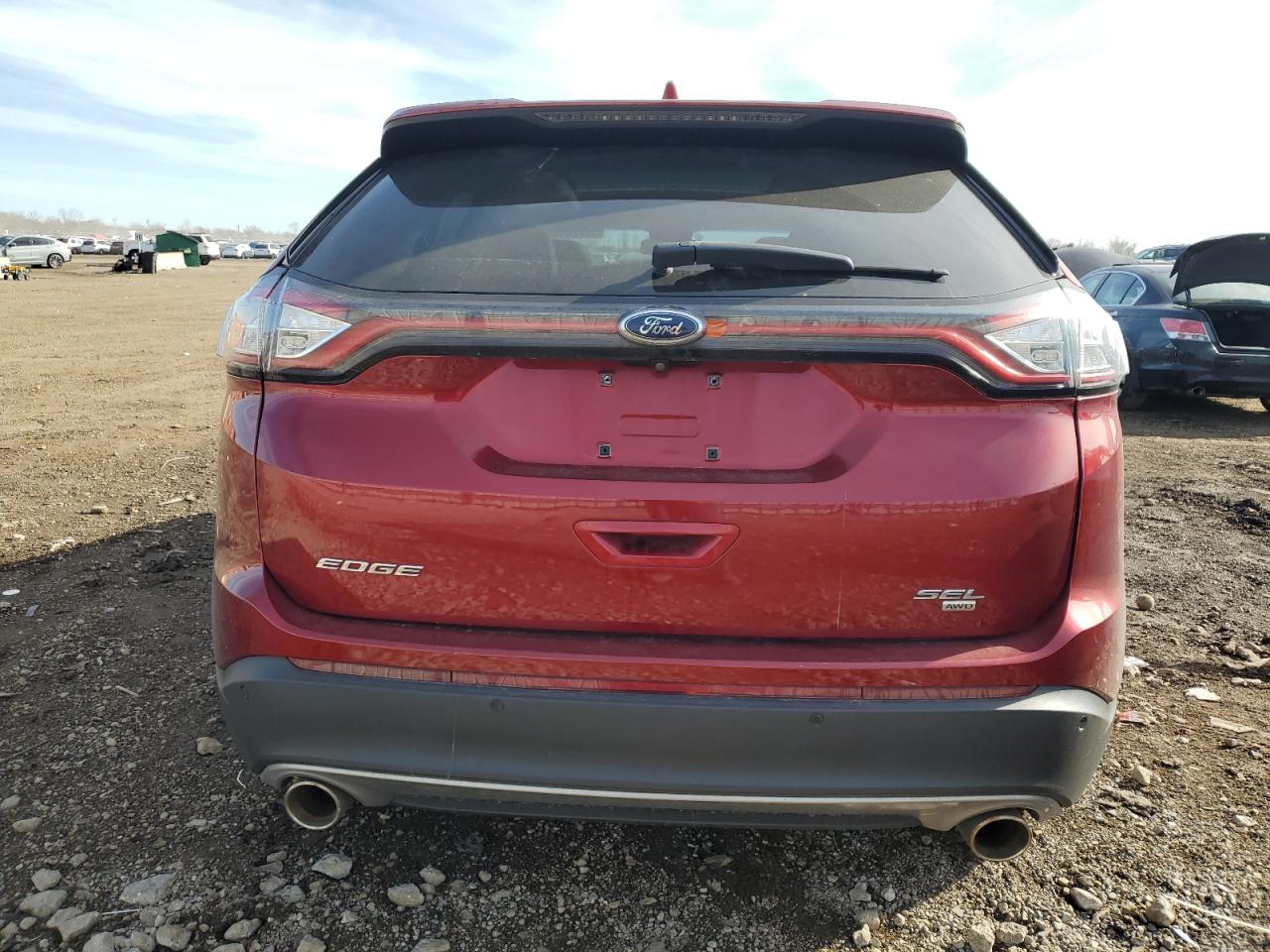 2015 Ford Edge Sel VIN: 2FMTK4J85FBB33343 Lot: 92720055