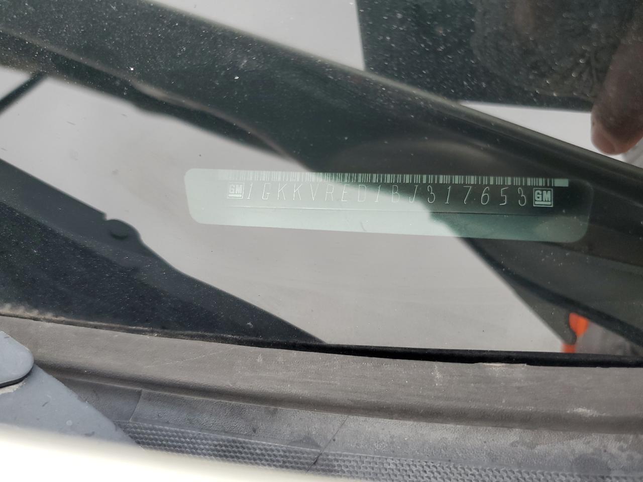 2011 GMC Acadia Slt-1 VIN: 1GKKVRED1BJ317653 Lot: 93456805