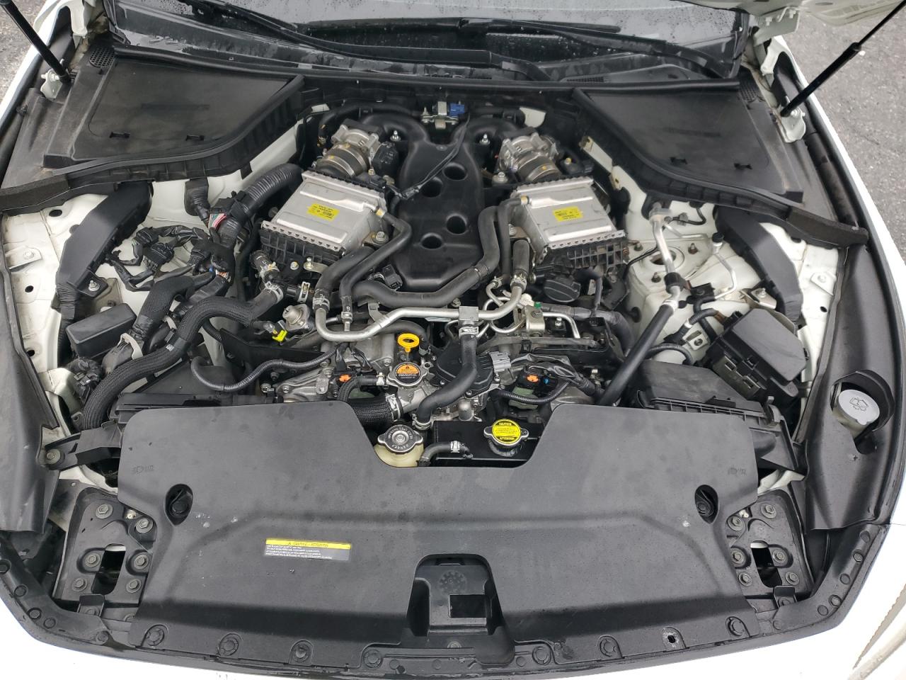 2017 Infiniti Q50 Red Sport 400 VIN: JN1FV7APXHM851293 Lot: 93189295