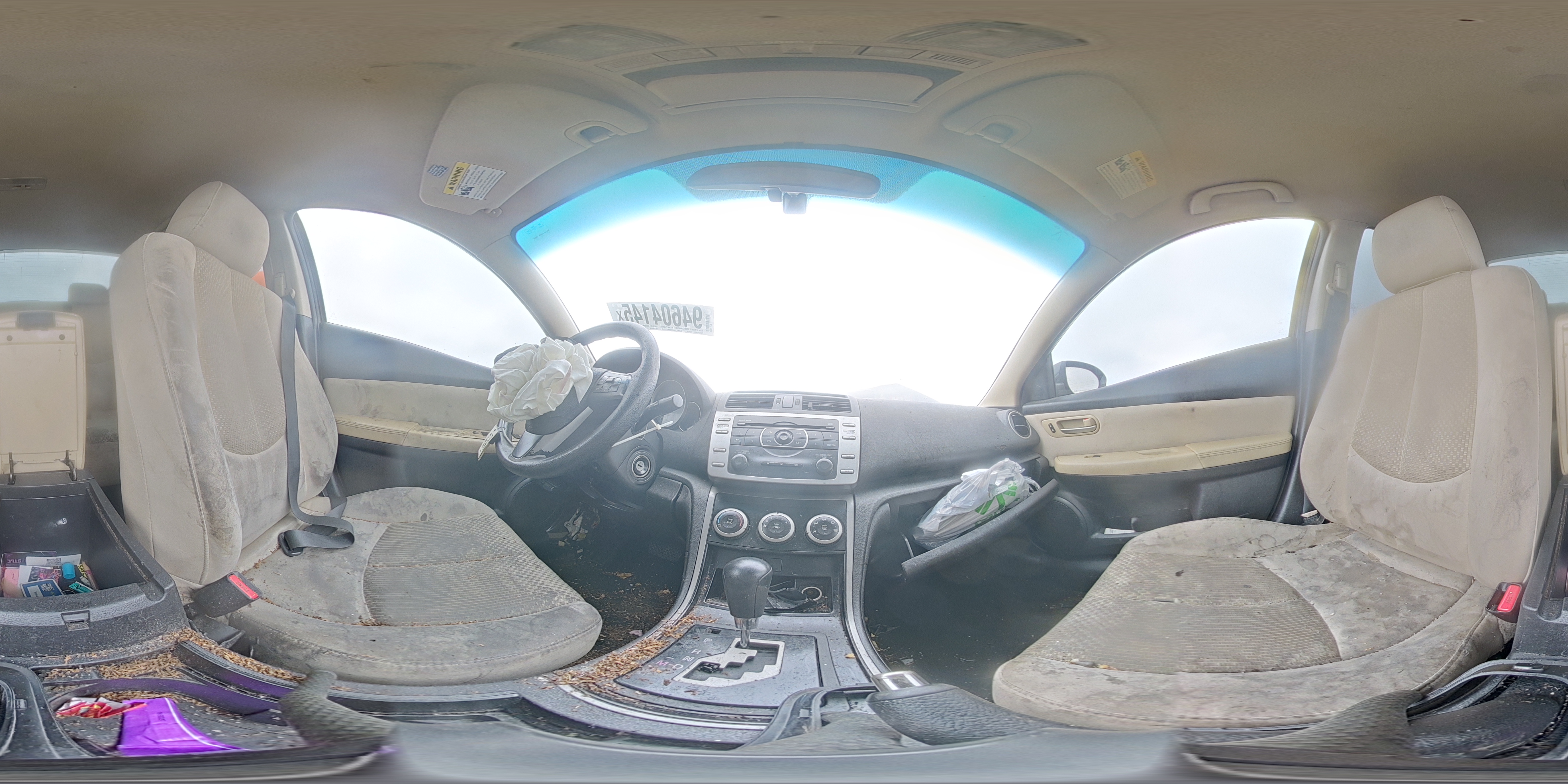 2012 Mazda 6 I VIN: 1YVHZ8BH3C5M08049 Lot: 94604145