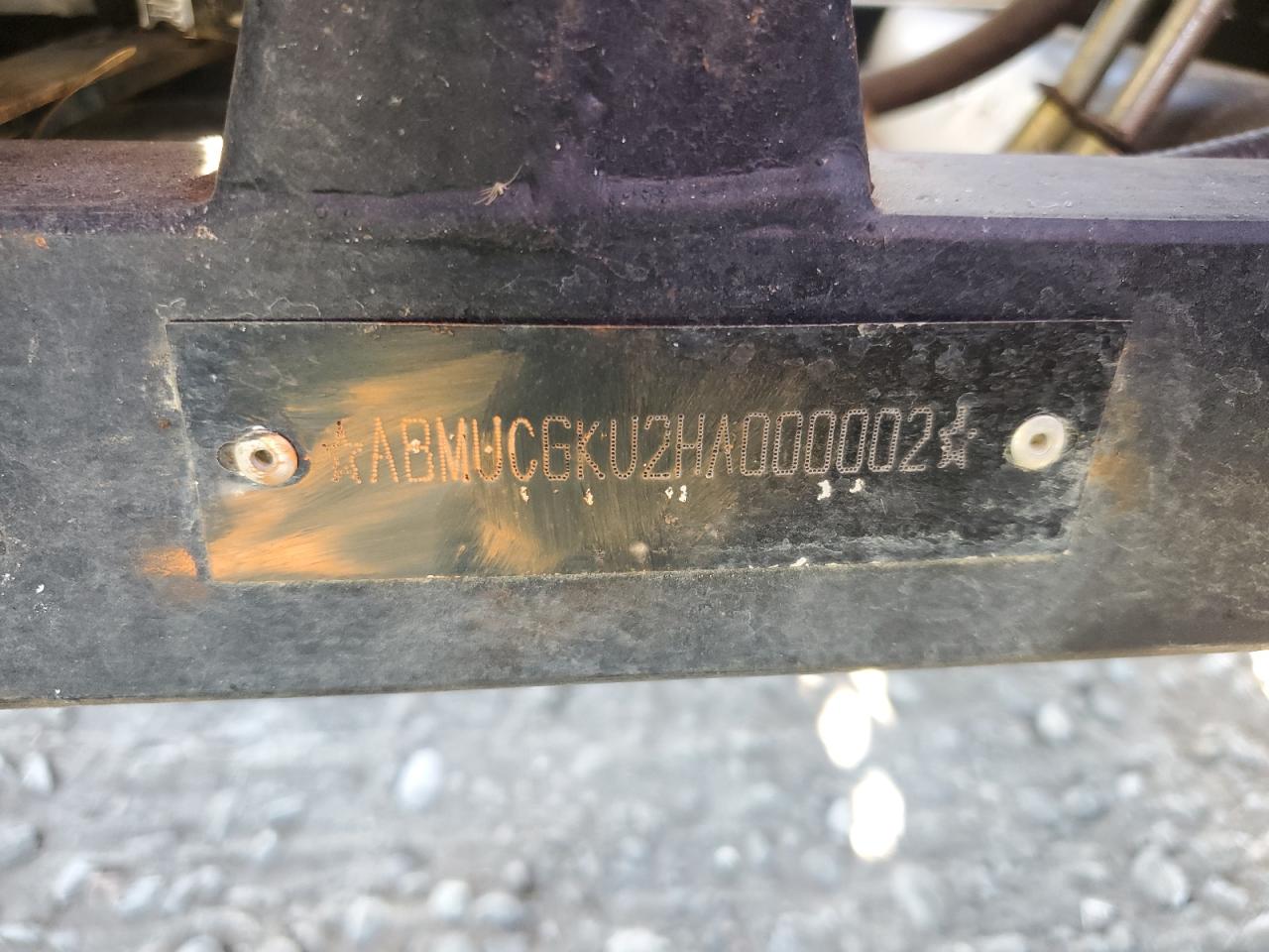 2017 Maserati Msu Utv VIN: A8MUC6KU2HA000002 Lot: 91861965