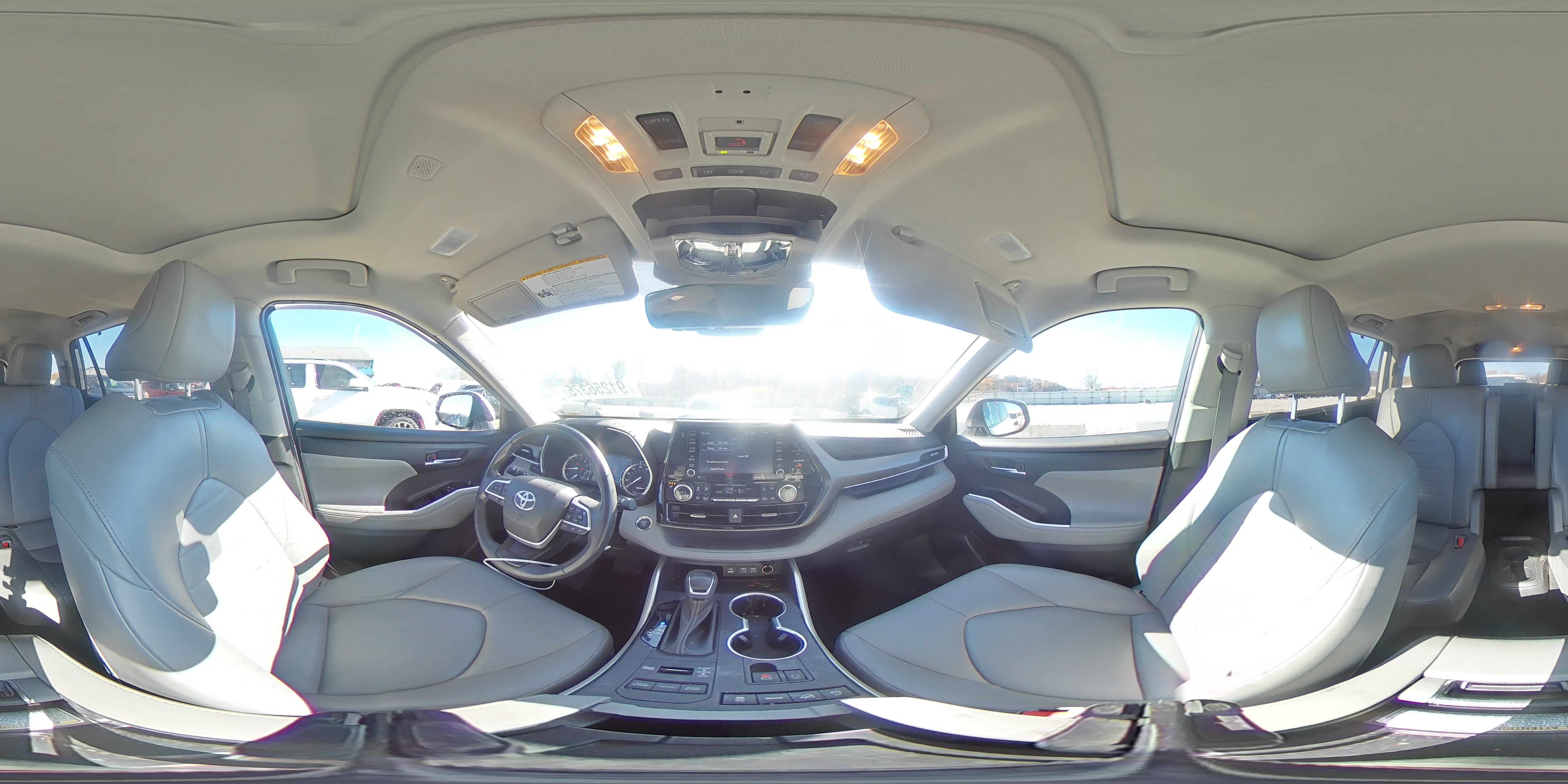 2022 Toyota Highlander Xle VIN: 5TDGZRBH2NS595045 Lot: 91256375