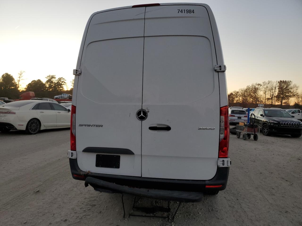 2023 Mercedes Benz Sprinter 2 Delivery Van VIN: W1Y4KCHY8PT140423 Lot: 92583895