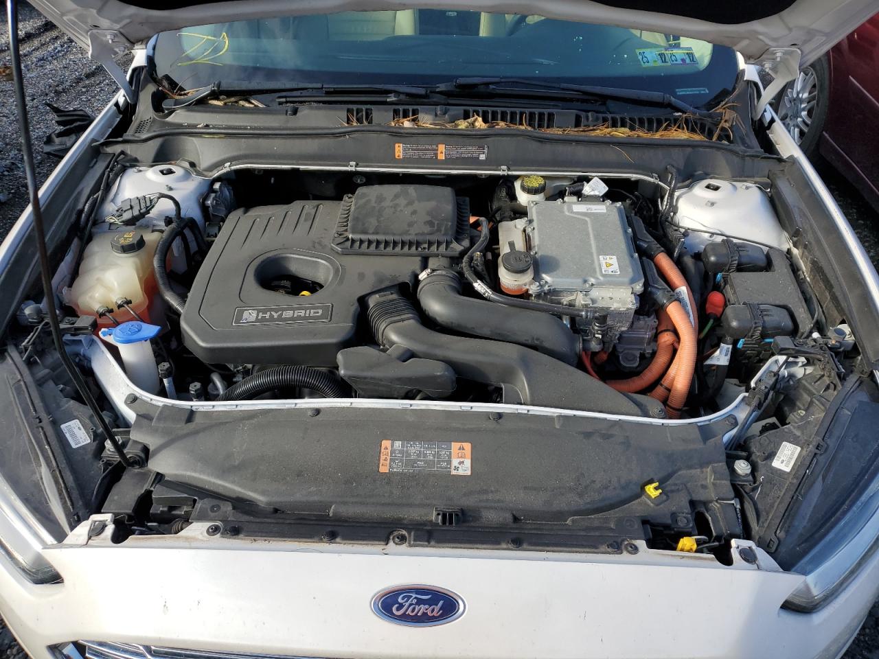 2016 Ford Fusion Se Hybrid VIN: 3FA6P0LU0GR374743 Lot: 92033345