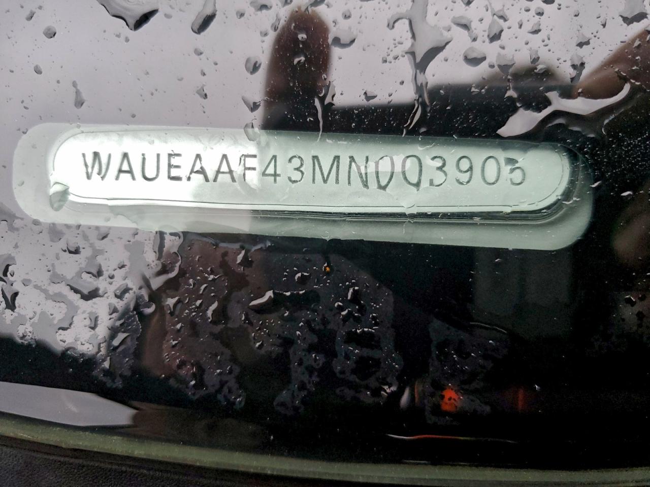 2021 Audi A4 Premium Plus 45 VIN: WAUEAAF43MN003905 Lot: 94394805