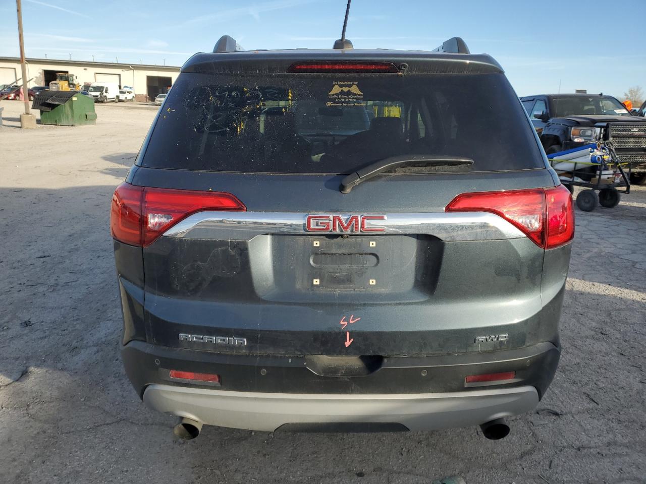2019 GMC Acadia Slt-1 VIN: 1GKKNULSXKZ169203 Lot: 92496745