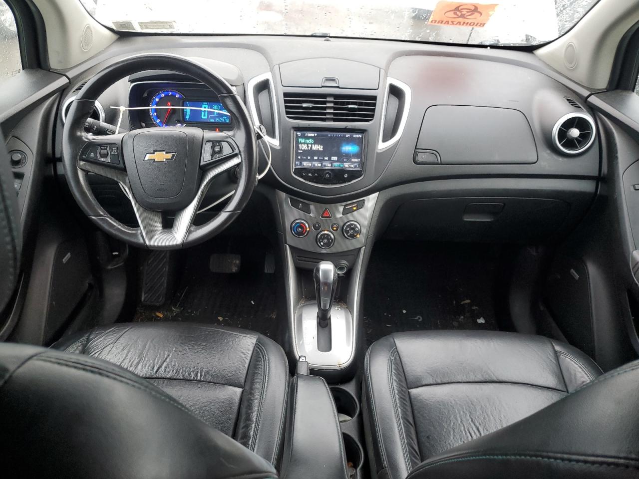 2015 Chevrolet Trax Ltz VIN: KL7CJTSB1FB062995 Lot: 92017235