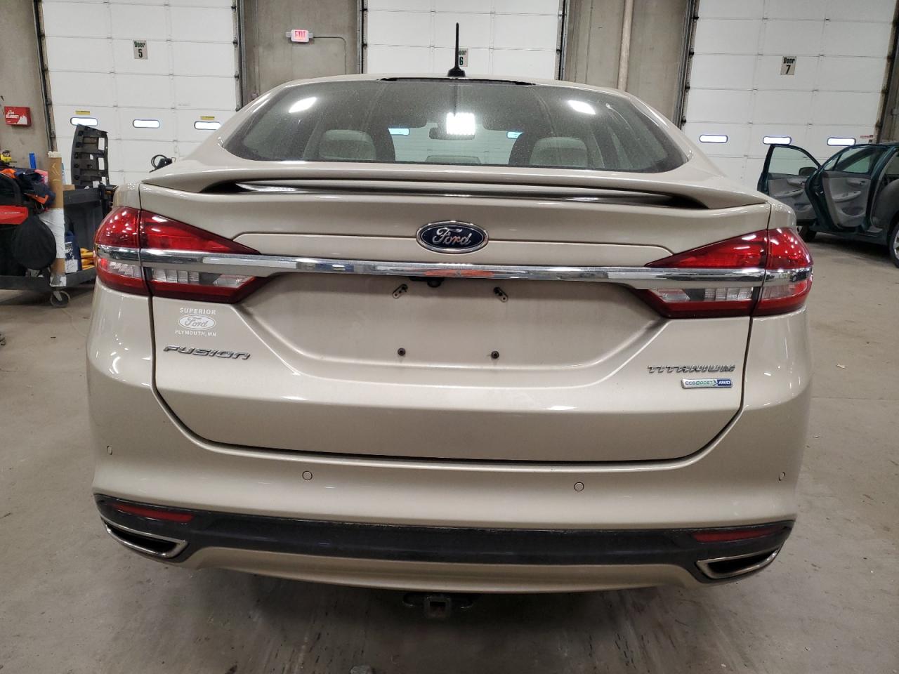 2018 Ford Fusion Titanium/Platinum VIN: 3FA6P0D90JR151118 Lot: 93456245