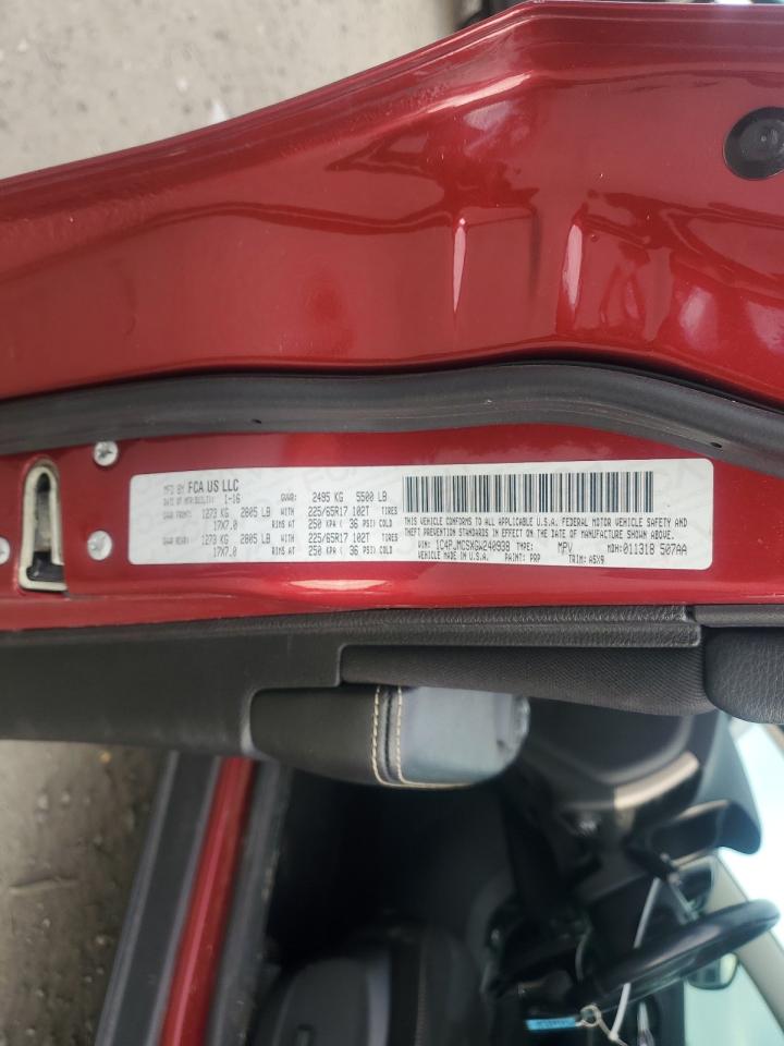 2016 Jeep Cherokee Latitude VIN: 1C4PJMCSXGW240938 Lot: 91043295