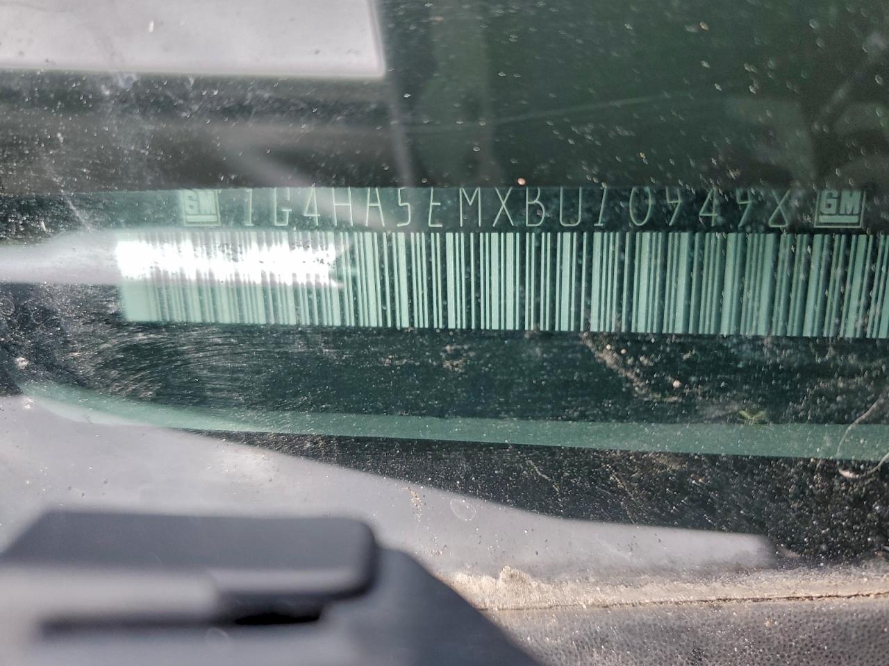 2011 Buick Lucerne Cx VIN: 1G4HA5EMXBU109498 Lot: 94351405