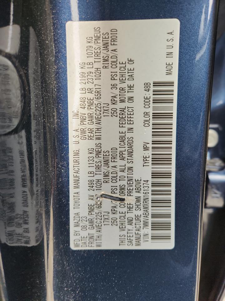 2024 Mazda Cx-50 Select VIN: 7MMVABAMXRN161374 Lot: 90902945