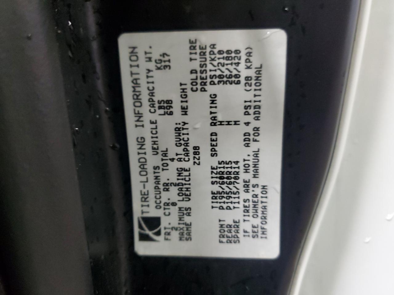 2001 Saturn Sc2 VIN: 1G8ZY12721Z228976 Lot: 91985715