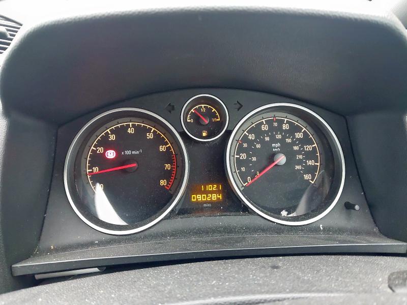 2012 VAUXHALL ZAFIRA 1.8I DESIGN 5DR