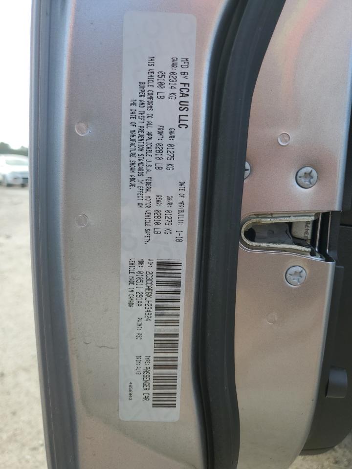 2018 Chrysler 300 Limited VIN: 2C3CCAEGXJH234924 Lot: 91945285