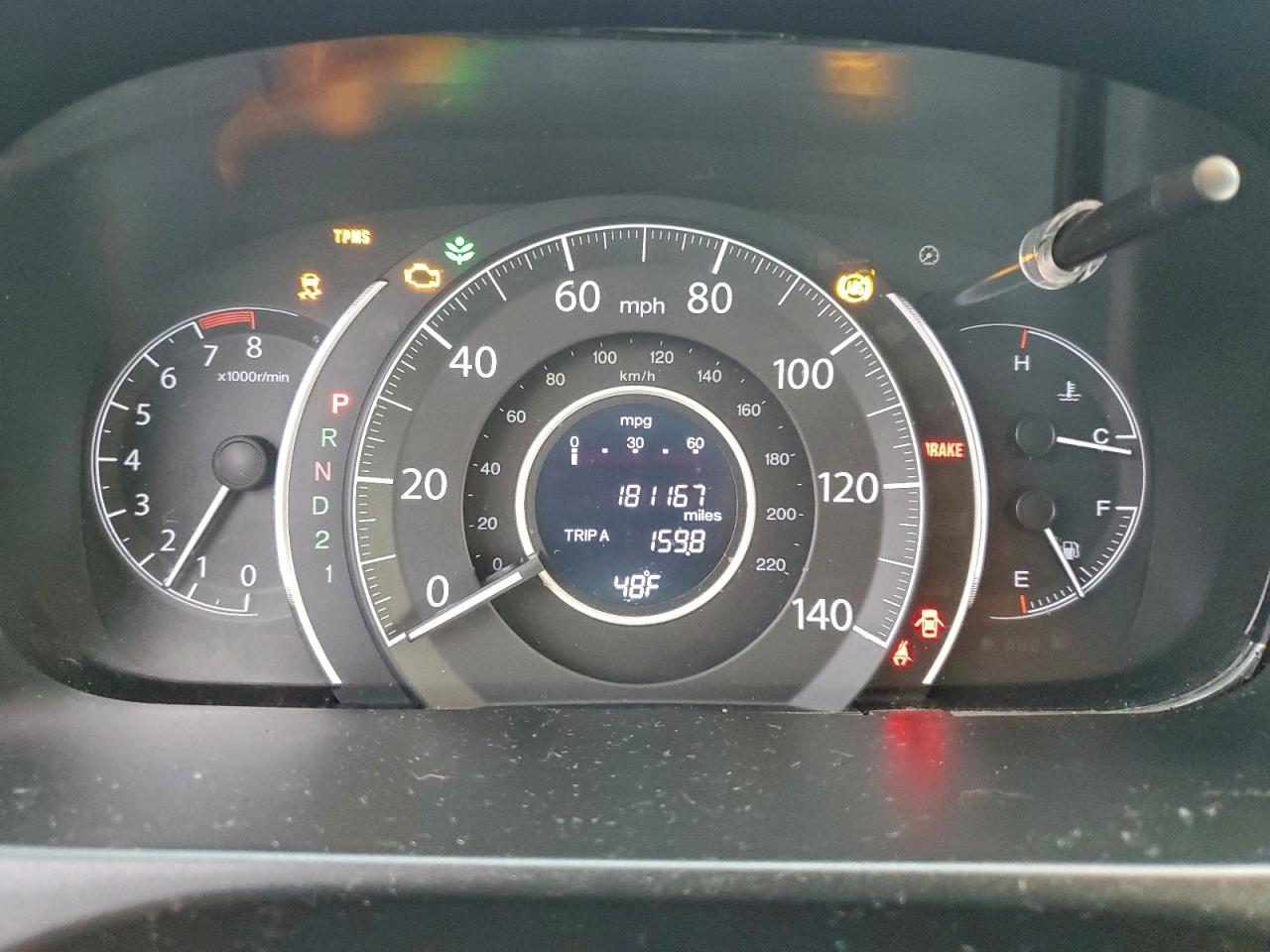 2013 Honda Cr-V Exl VIN: 2HKRM4H71DH626072 Lot: 94300285