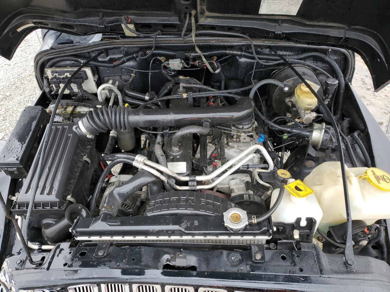 2004 Jeep Wrangler / Tj Sahara VIN: 1J4FA59S64P747361 Lot: 91899585