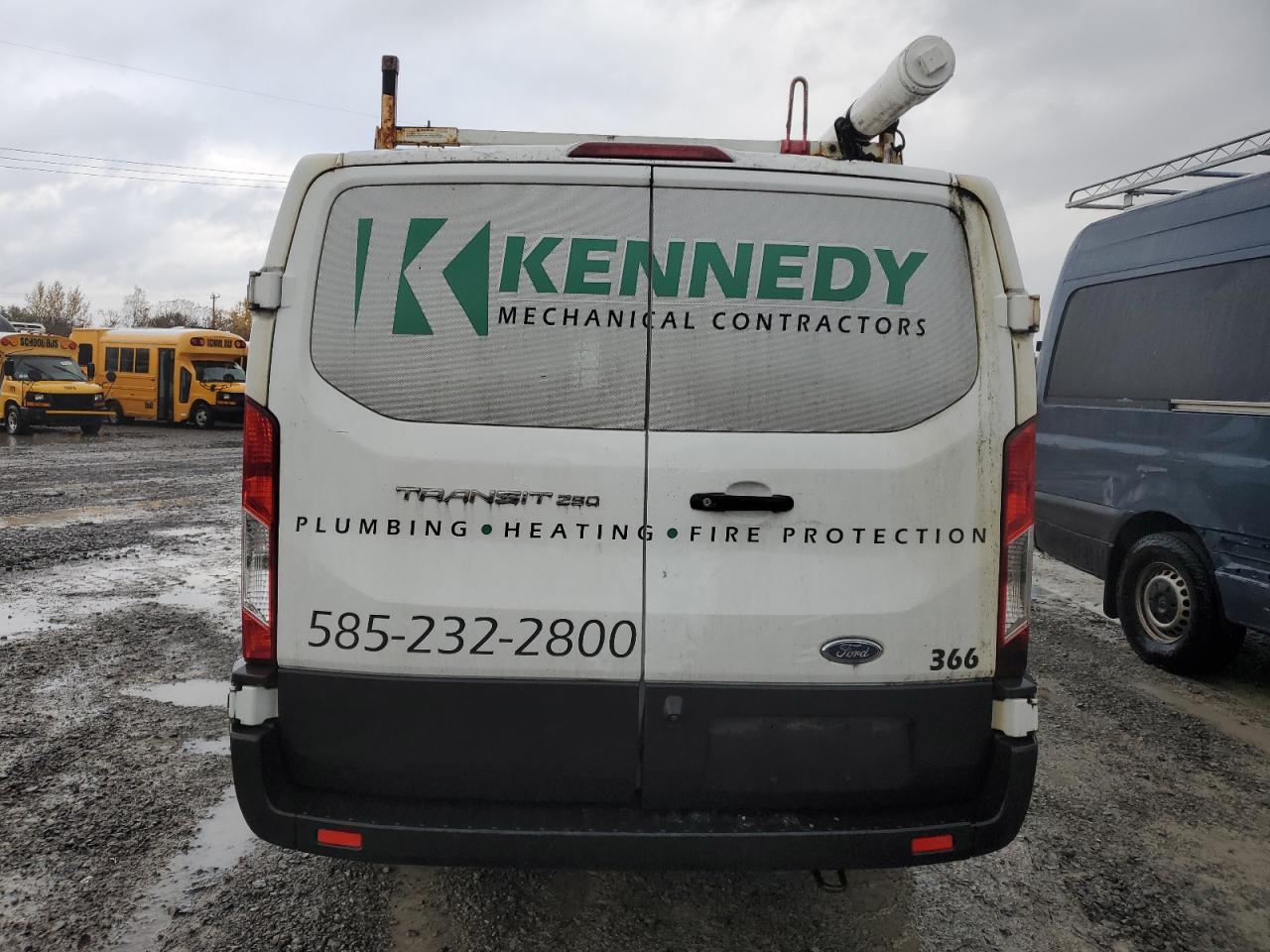 2019 Ford Transit T-250 VIN: 1FTYR1ZM2KKA56243 Lot: 90929655