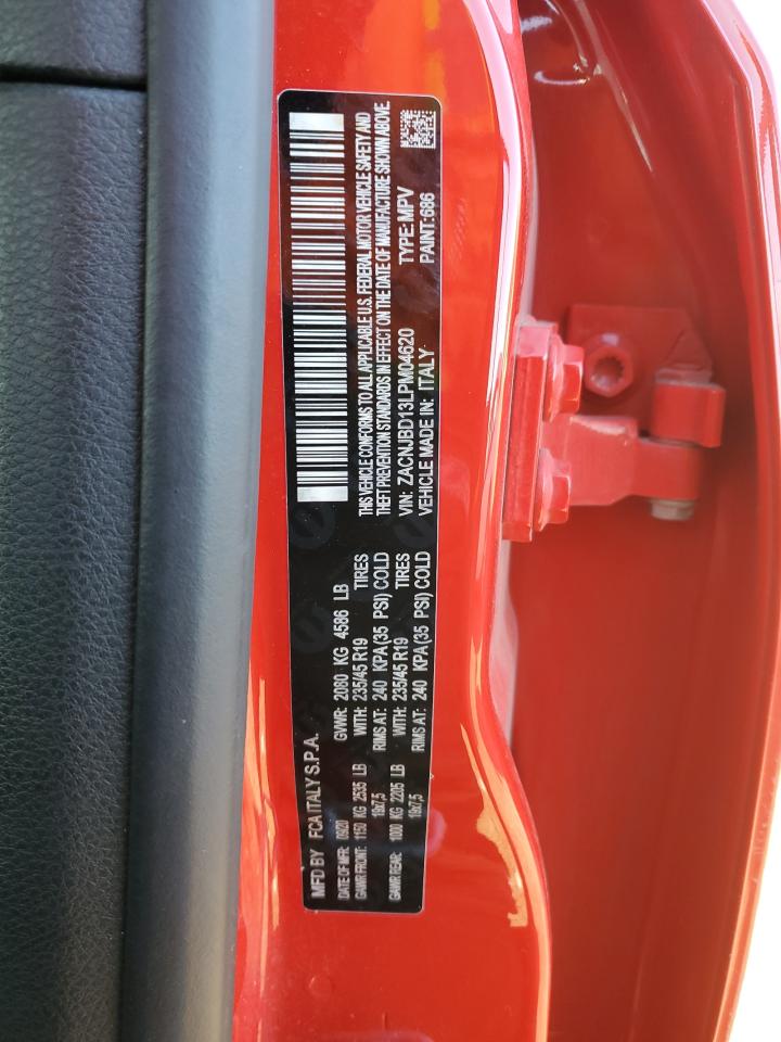 2020 Jeep Renegade Limited VIN: ZACNJBD13LPM04620 Lot: 89683795