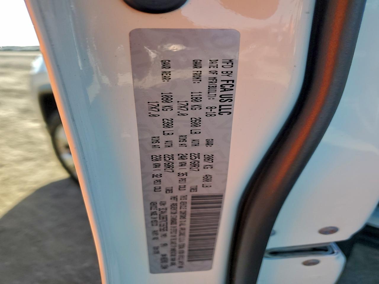 2019 Jeep Compass Latitude VIN: 3C4NJDBB7KT597565 Lot: 93827185